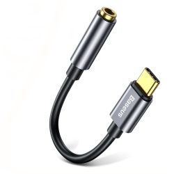 Baseus Type-C to 3.5mm Adapter L54 Black