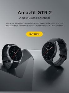 Amazfit GTR 2 Fitness Smartwatch