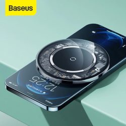 Baseus Simple Magnetic 15W Transparent Wireless Charger for iPhone 12 Series