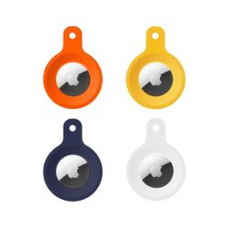 WiWU Silicon Protective Case Cover for AirTag (4 Colors in 1 Pack)