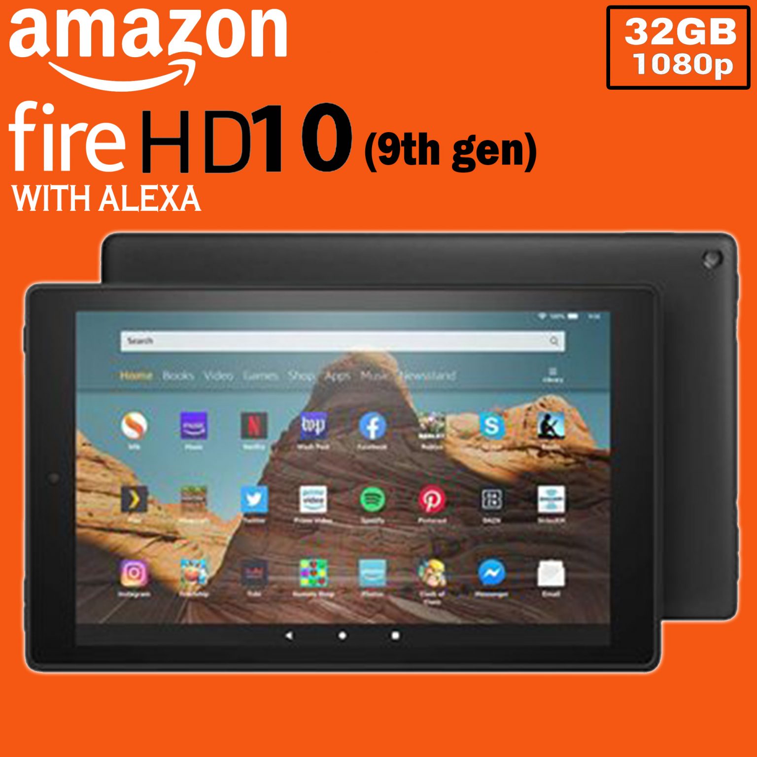 Amazon Fire HD 10 Tablet (9th Generation)10.1