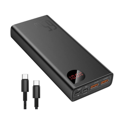 Baseus Adaman 65W Metal Digital Display 20000mAh Quick Charge Power Bank