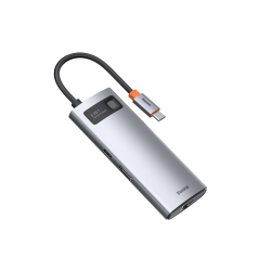 Baseus Metal Gleam Series 6-in-1 Multifunctional Type-C HUB