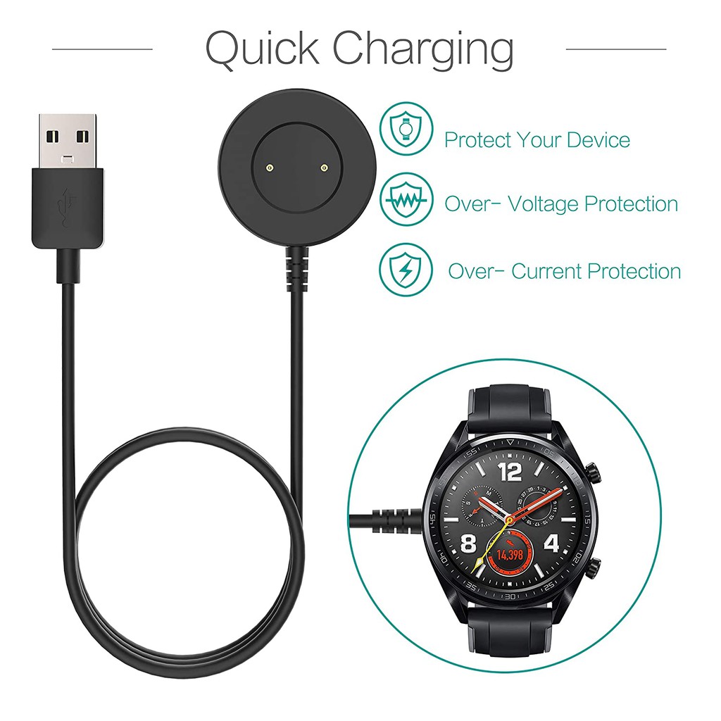 Huawei Watch GT GT2 GT2E USB Charging Cable Gadget N Music