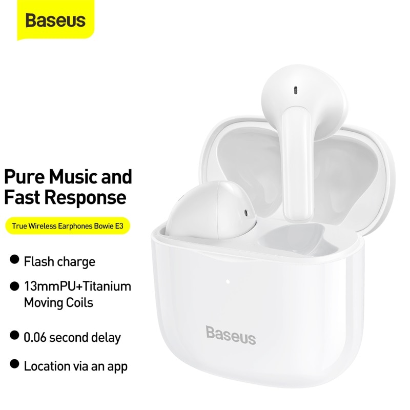 Baseus Bowie E3 True Wireless Earbuds | Gadget N Music