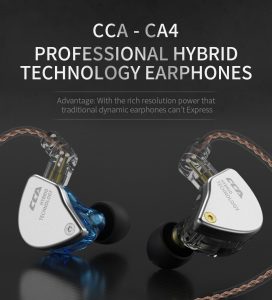 CCA CA4 Hybrid Dynamic Earphone