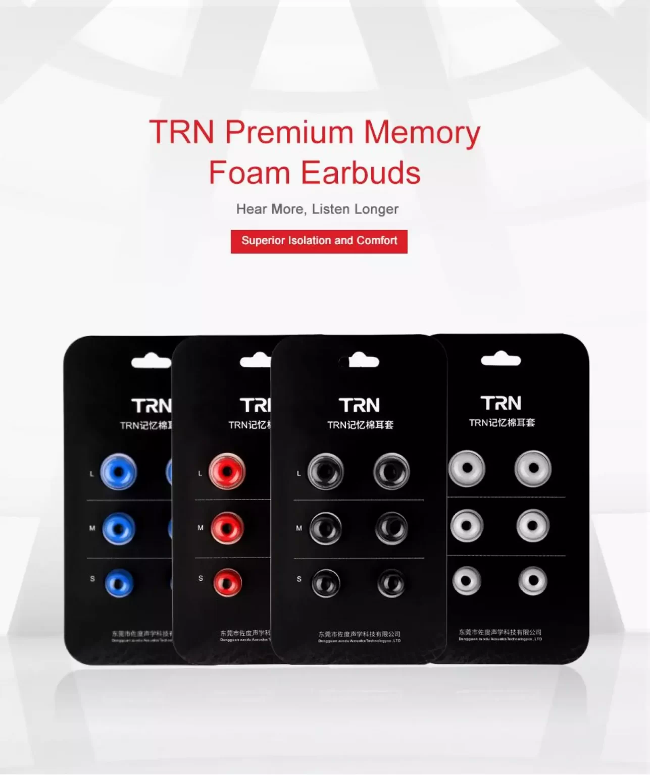 TRN Noise Isolating Eartips 3