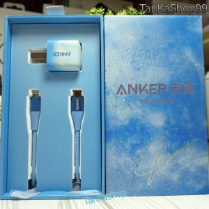 Anker 20W IQ3 Adapter With USC C To Lighting Cable