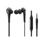 Audio-Technica ATH-CKS550iSBK Solid Bass In-Ear Earphone