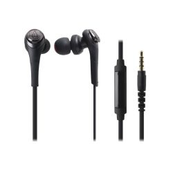 Audio-Technica ATH-CKS550iSBK Solid Bass In-Ear Earphone