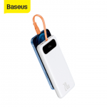 Baseus Block Digital Display Power Bank 10000mAh 20W with built in Lightning Cable