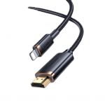 Buy USAMS US-SJ509 U70 Lightning to HDMI HD Video Cable 2m Online At Best Price In Bangladesh