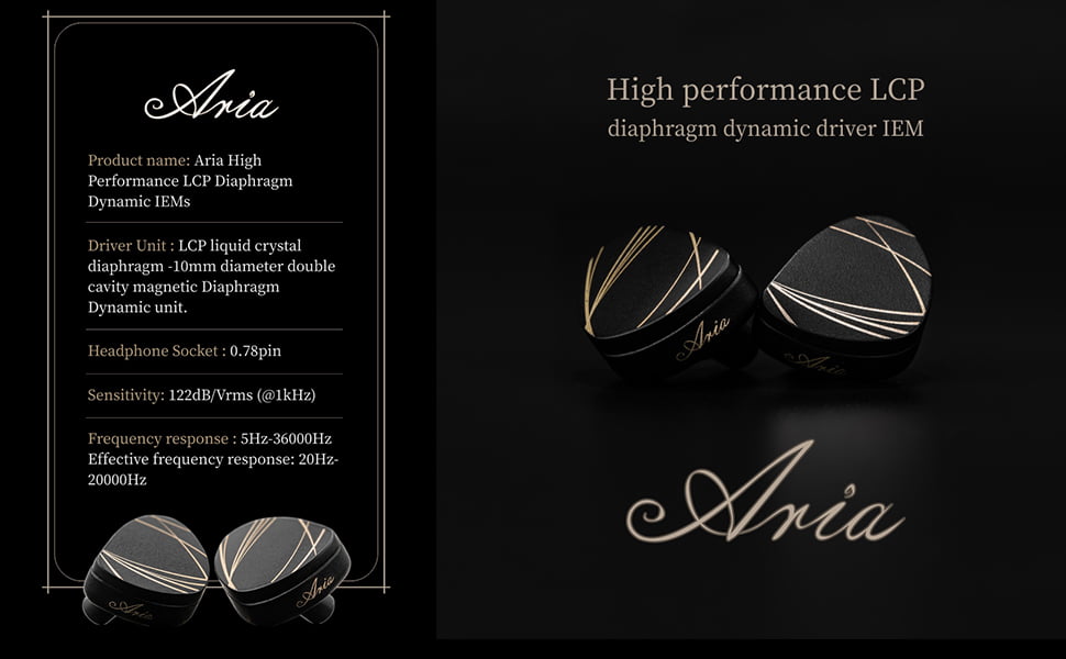 Moondrop Aria High Performance LCP Diaphragm Dynamic Driver Earphone