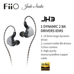 FiiO JadeAudio JH3 1DD+2BA Triple Hybrid Driver In ear Earphone