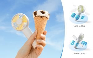 Jisulife FA20 Rechargeable Mini Handheld Fan