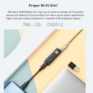 Shanling UA2 Portable Hi-Res DAC/Amp