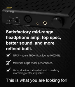 TOPPING A30 PRO Hi-Res Audio Class A Incredible Power NFCA Headphone Amplifier