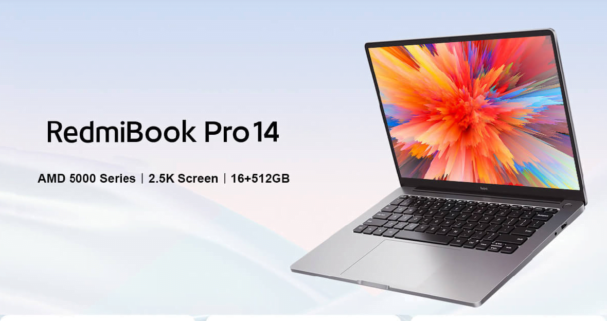 Xiaomi RedmiBook Pro 14 Ryzen 7 5700U 14″ Laptop | Gadget N Music