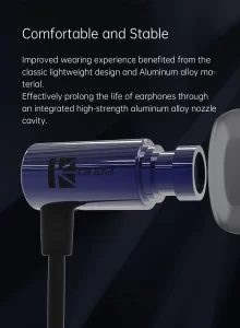 KBEAR Little Q 6mm Composite Diaphragm Wired Earphone