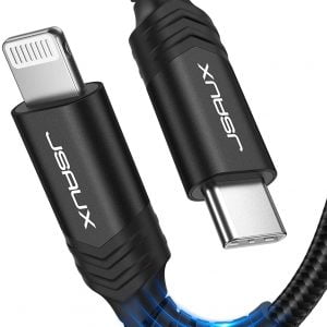 Jsaux USB C to Lightning Cable 6ft (CL0047)