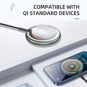 WiWU M14 Transparent 15W Magnetic Wireless Charger