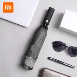 Xiaomi 3 Fold Button Innovative Solar Umbrella with Reflective Strip