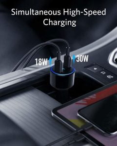 Anker PowerDrive + III Duo 48W Car Charger 