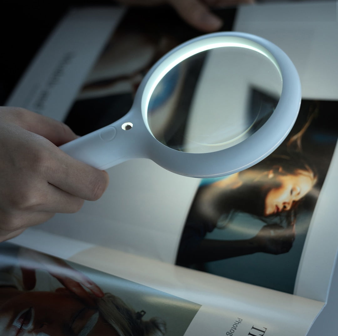 Buy Xiaoda Smart Magnifying Glass With LED Light Online At Best Price In Bangladesh