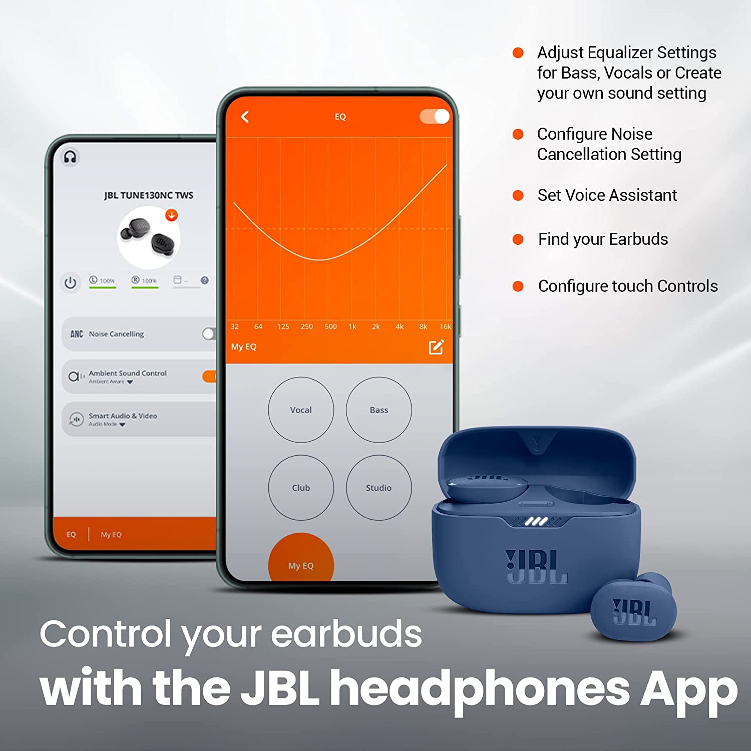 JBL Tune 130NC TWS True wireless Noise Cancelling earbuds