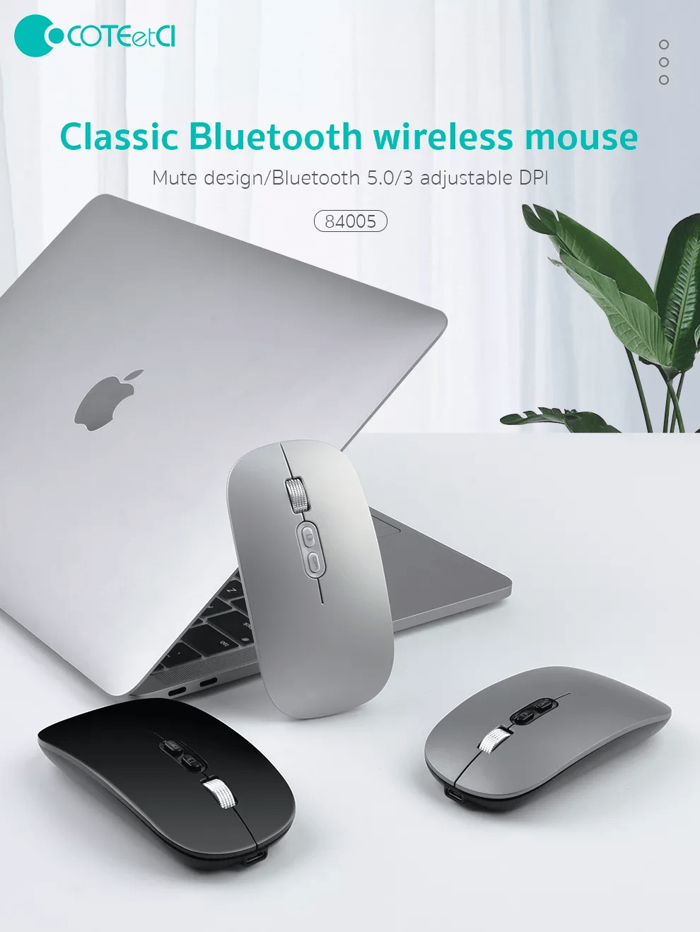 Coteetci Classic Simple Bluetooth Mouse 