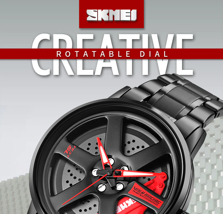 SKMEI 1787 Wheels Rolling Creative Watch