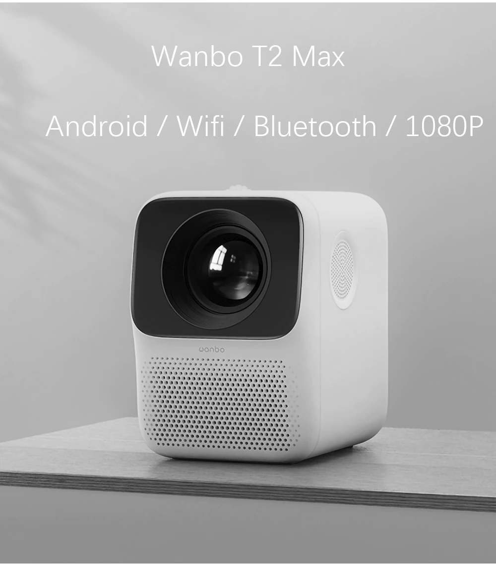 Xiaomi Wanbo T2 Max Full HD 1080P Smart Mini Projector