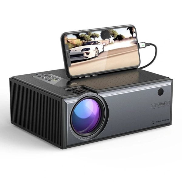 Buy Blitzwolf BW-VP1-Pro LCD Projector 1080P Input Dolby Audio Online at Best Price In Bangladesh