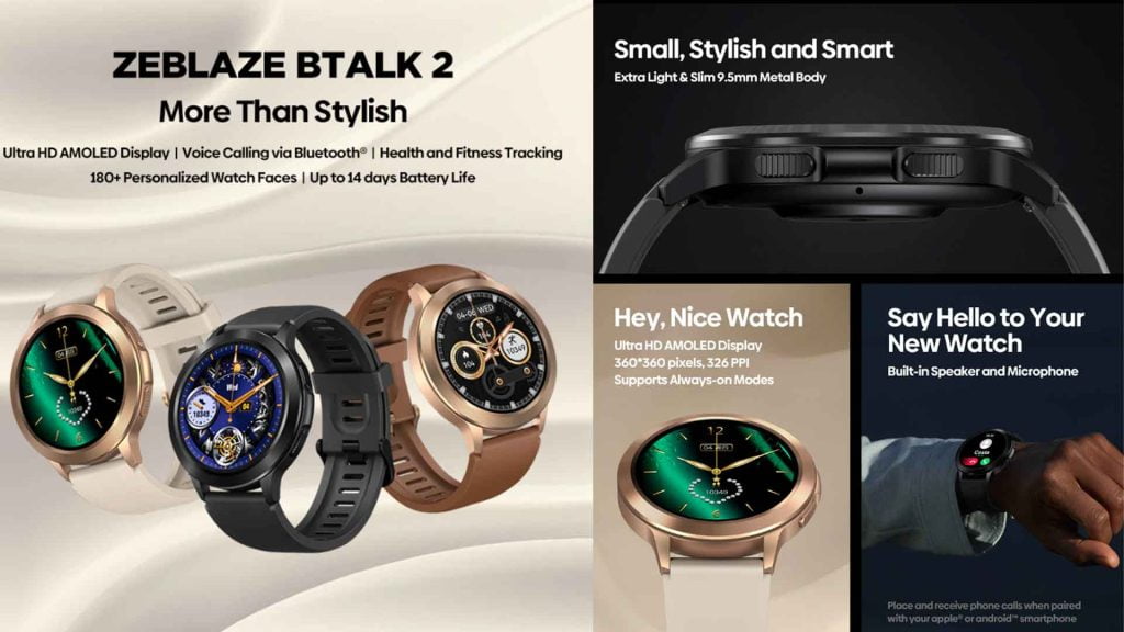 Zeblaze Btalk 2 Smart Watch