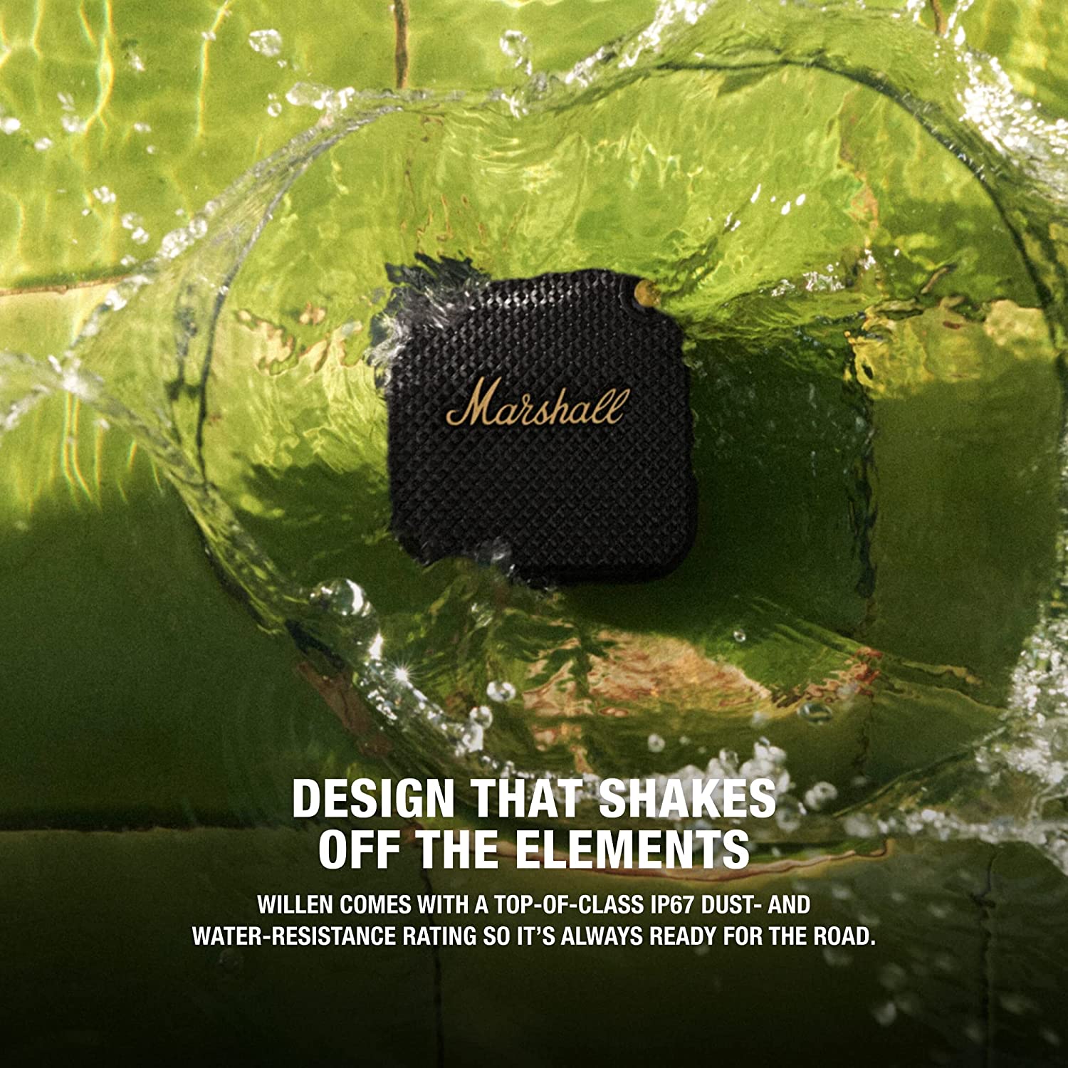 Marshall Willen Portable Bluetooth Speaker