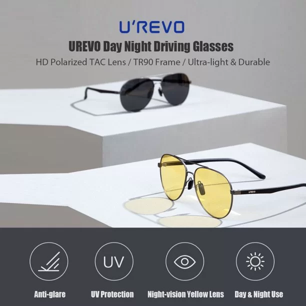 Xiaomi UREVO Day Night Aviator Sunglasses