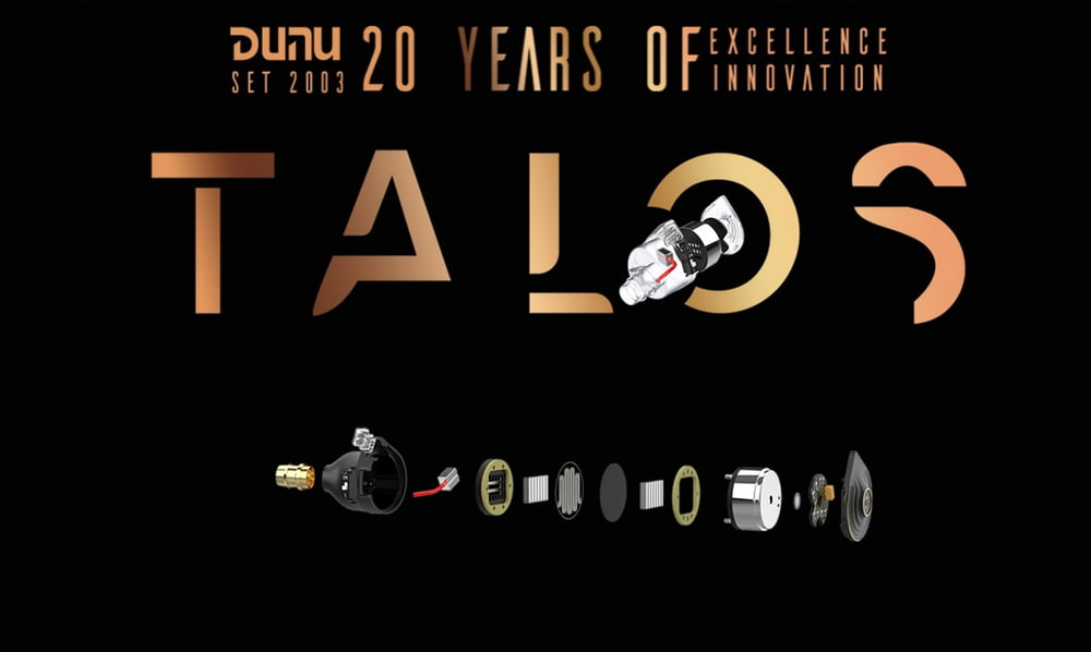 DUNU TALOS Planar + 2BA Drivers Hybrid IEMs