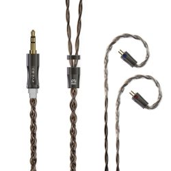 KBEAR Hazy 6N Graphene+Copper-Silver Alloy mixedly braided upgrade cable