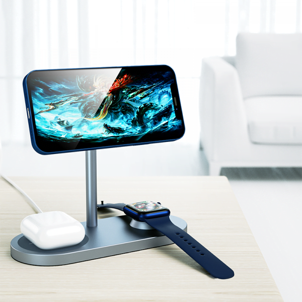 Wiwu X23 Power Air 3 In 1 Wireless Charger