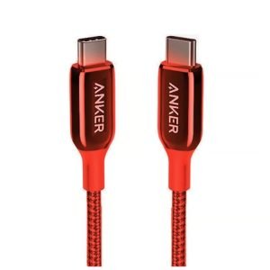 Anker PowerLine + III USB C to USB C Cable (3ft/6ft) - Red