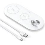 Anker PowerWave 3-in-1 Qi-Certified Pad Wireless Charging Station - A2590021