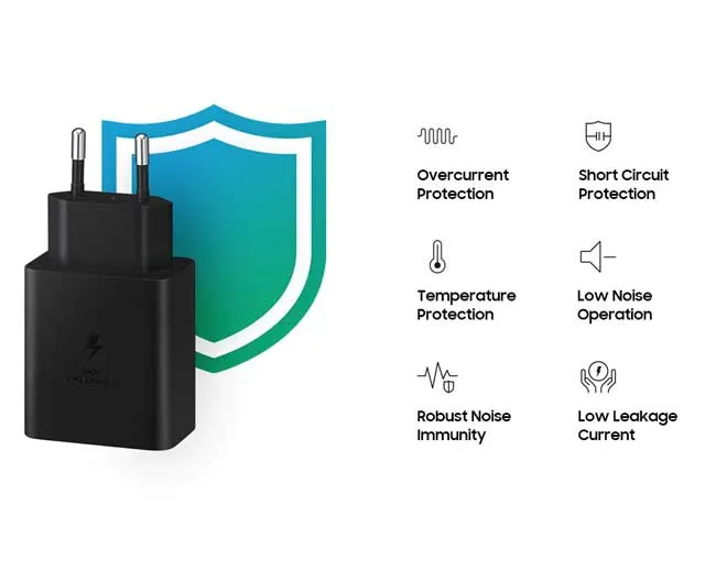 Samsung 45W USB-C Super Fast Charging Adapter (EU Pin)