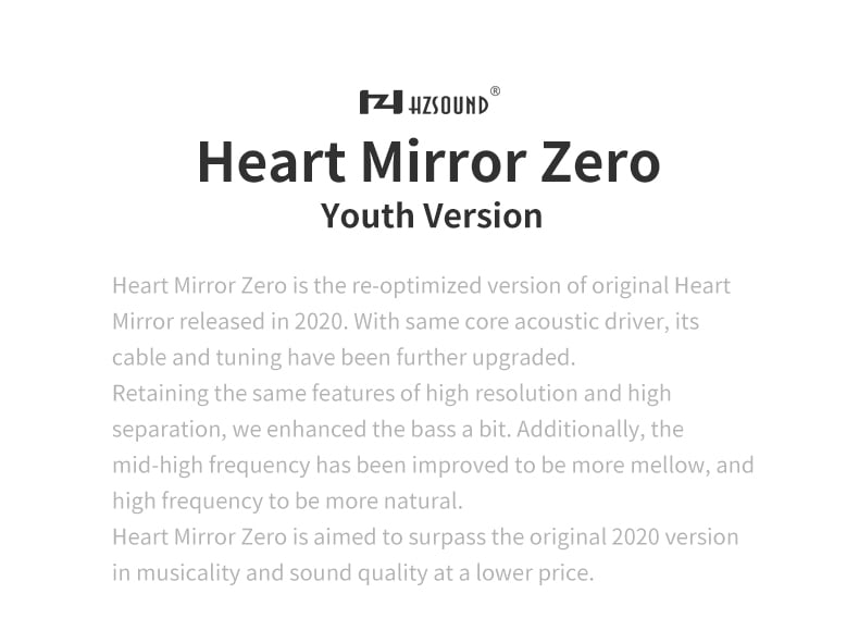 HZSOUND Heart Mirror Zero with Mic