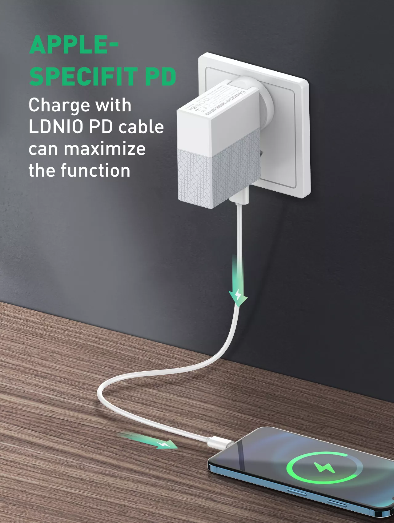 Buy LDNIO (A2620C) 65W Fast Charging Adapter Universal Plug Online at Best Price In Bangladesh