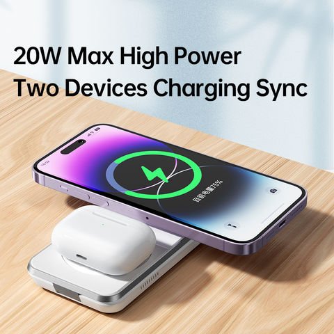 Buy Mcdodo CH-1150 Peace Series 3 in 1 Foldable Magnetic Wireless Charger Online at Best Price In Bangladesh