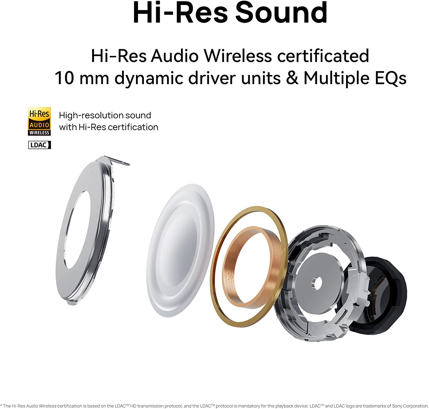 Huawei FreeBuds 5i Wireless Earbuds Hi-Res Sound Certified