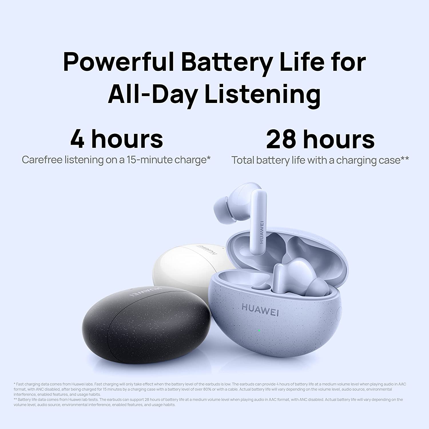 Huawei FreeBuds 5i Wireless Earbuds Hi-Res Sound Certified