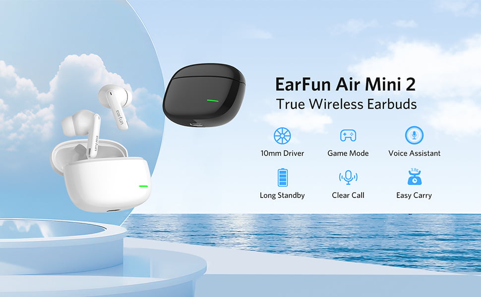 EarFun Air Mini 2 Stylish True Wireless Earbuds