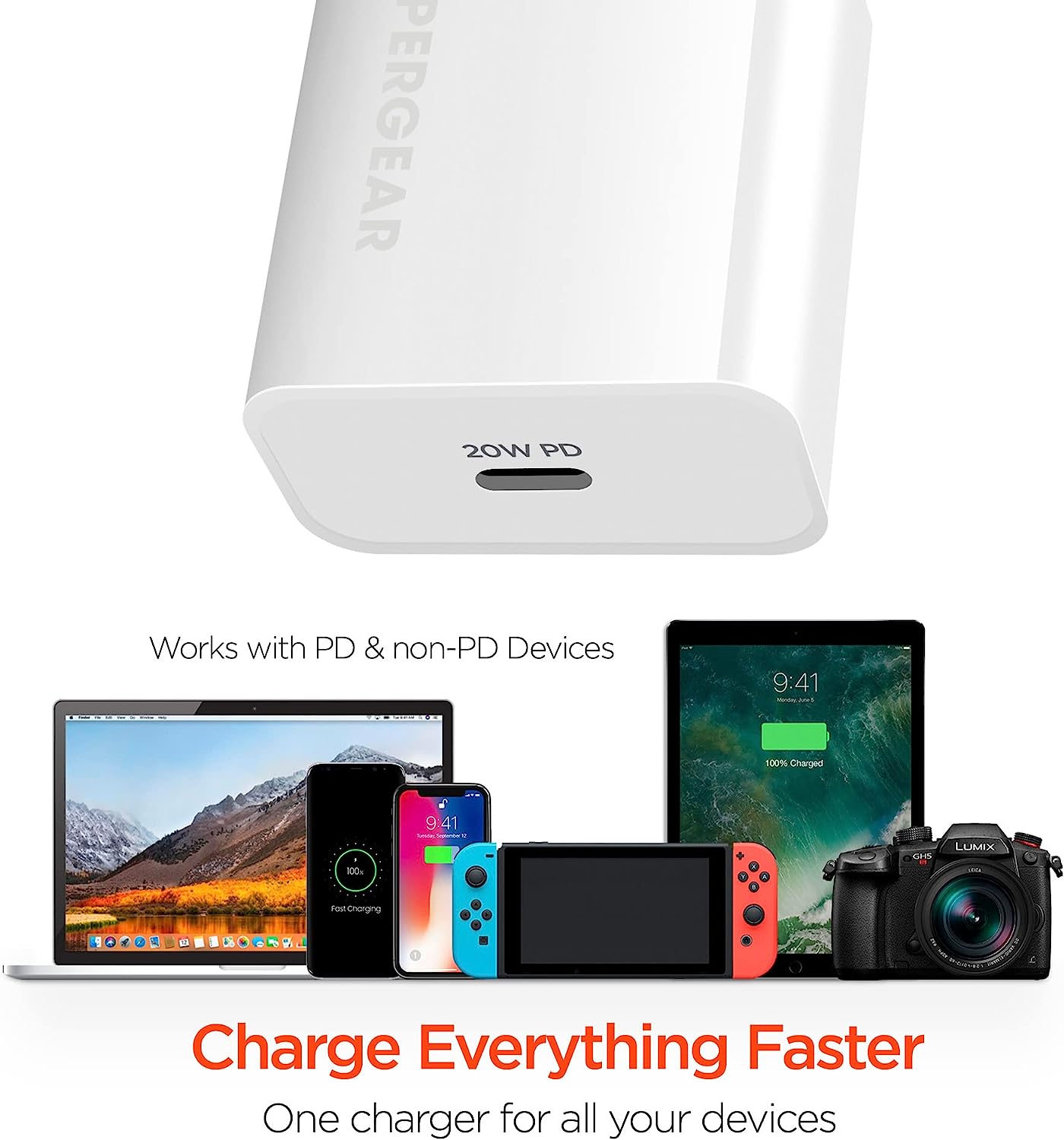 HyperGear 20W PD USB C Adapter