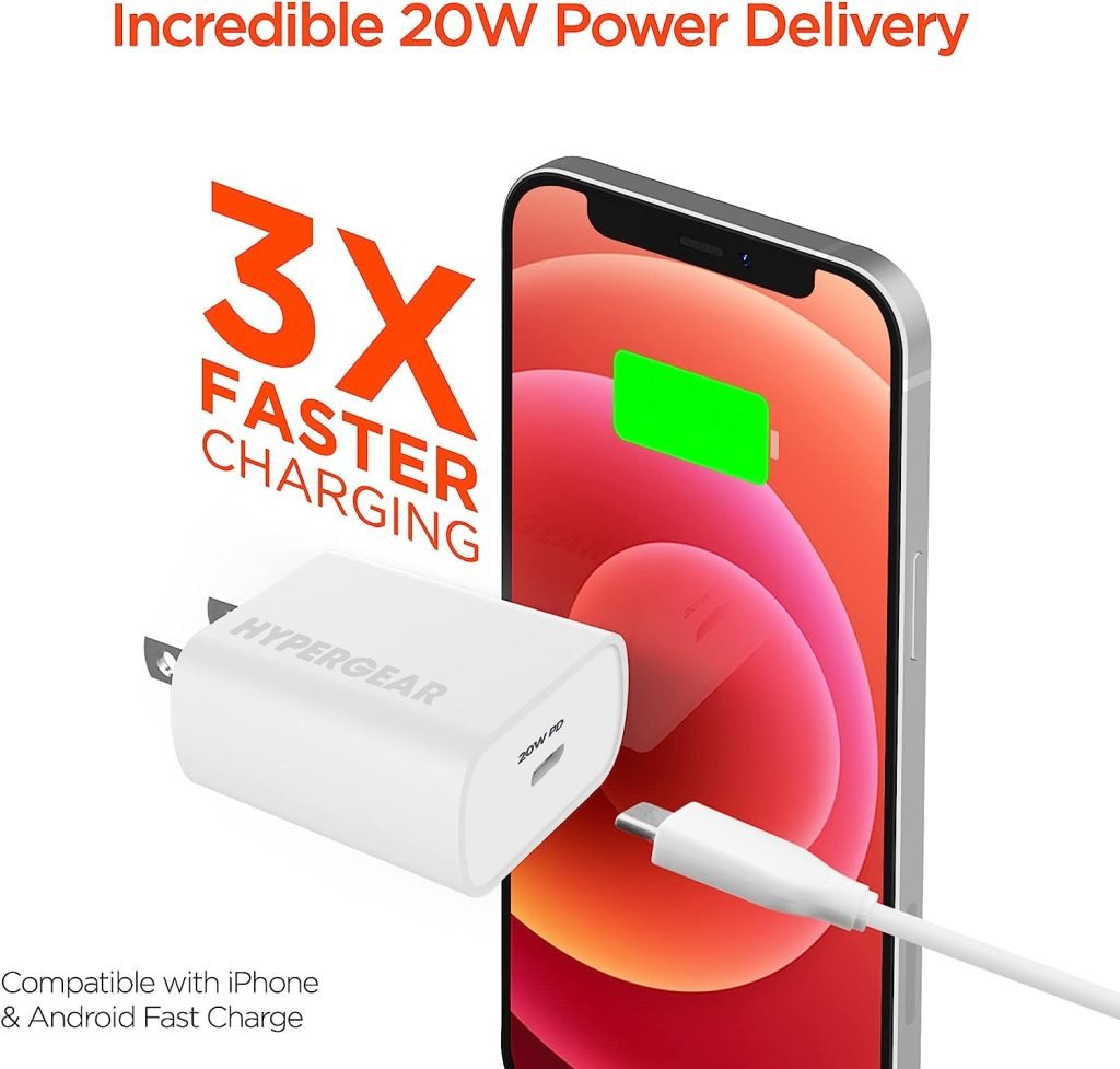 HyperGear 20W PD USB C Adapter